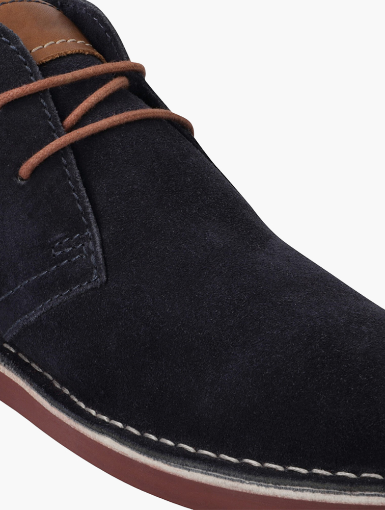 MyRunway | Shop Hi-Tec Navy & Red Eland Vellie Chukka Boots for